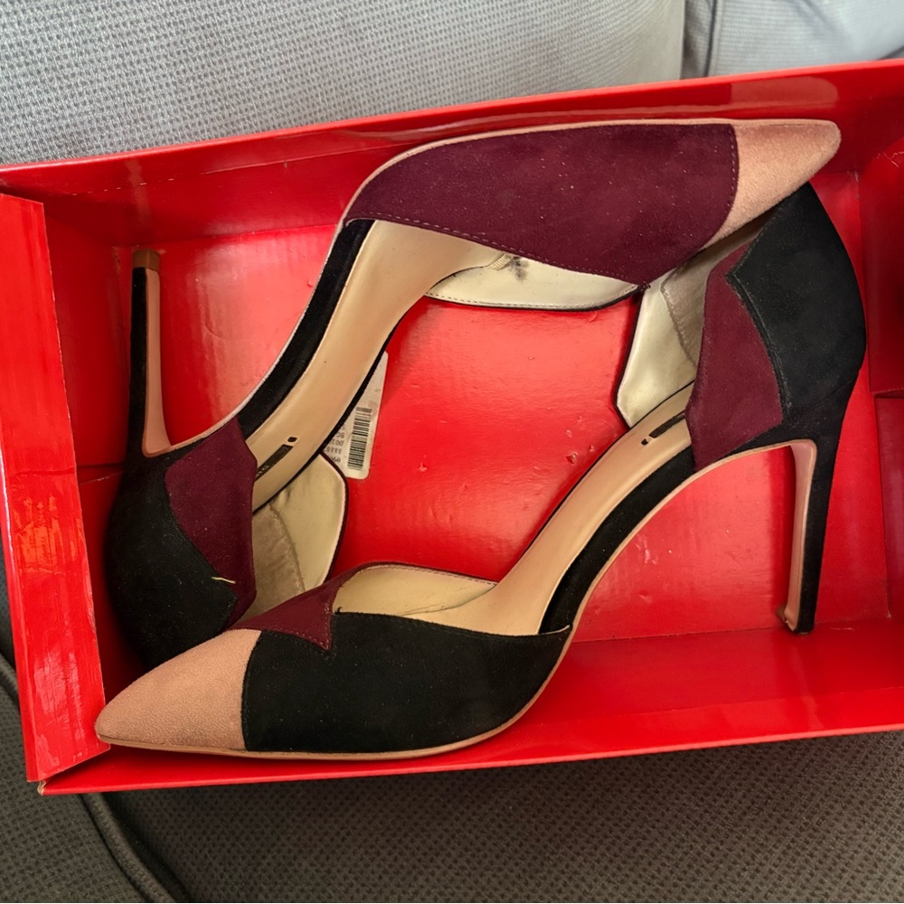 Zara multi color pumps Elegant Design